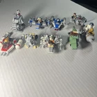Lot of 9 LEGO Star Wars Microfighters Assembled Sets w/Minifigures As Shown!