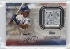 2021 Topps 70th Anniversary Manufactured Logo Series 2 Mike Piazza Patch 0vl5