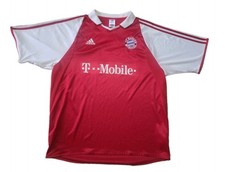 Vintage Adidas Bayern Munich 2003-2004 Red Home Jersey Men's Size XL