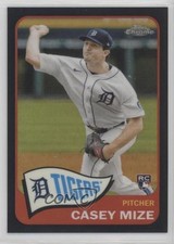 2021 Topps Chrome 1965 Redux Black Refractor Border 9/25 Casey Mize #TH65-23 b4d