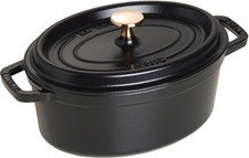STAUB Cocotte, Gusseisen Bräter, Alle Herdarten Inkl Induktion, Oval 23 Cm, 2,35