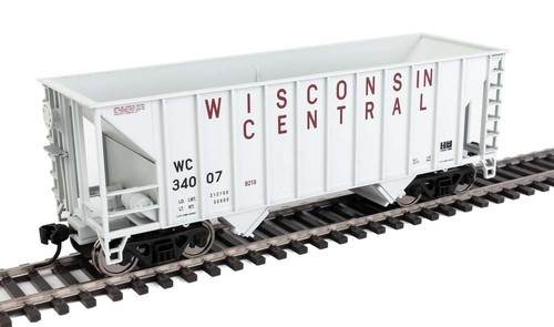 Walthers Mainline HO 56632 Wisconsin Central WC 100 toneladas 2 bahías tolva coche de carga | Zustand: New