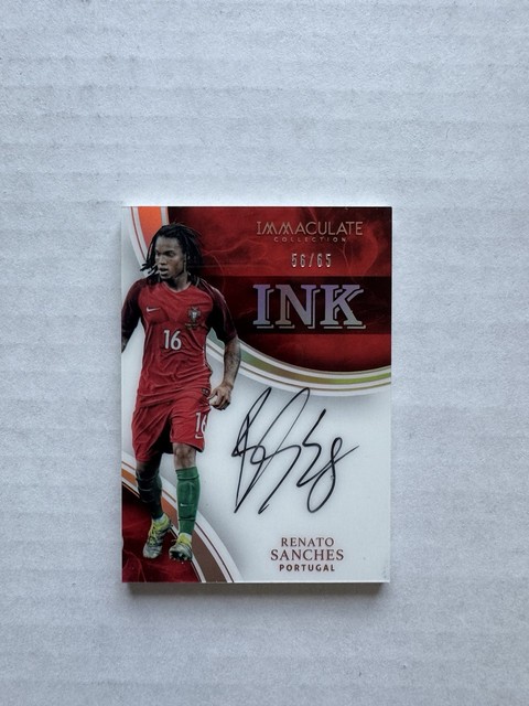 2017 Panini Immaculate Collection - Ink Renato Sanches #I-RS /65 (AU)