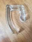 PYREX FLAMEWARE 9 CUP COFFEEPOT CLEAR GLASS HANDLE  7829-H HANDLE ONLY