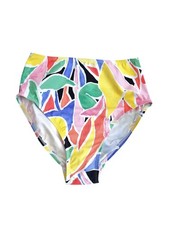 Beyond Control Women's High-Waisted Tummy-Control Swim Bottom 8, Multi 