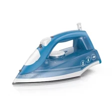 BLACK+DECKER Steam Iron - Nonstick Soleplate, Variable Steam,1200W,Pivoting Cord