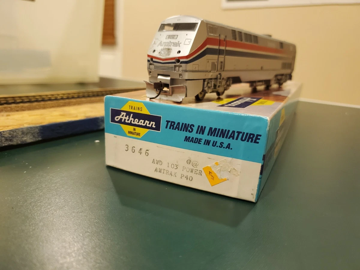 Athearn Amtrak HO Diesel Locomotive Model Railroad Locomotives for