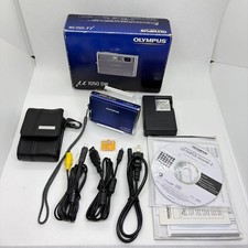 Olympus 1050 SW Blue Compact Digital Camera Tested Working Seller Japan