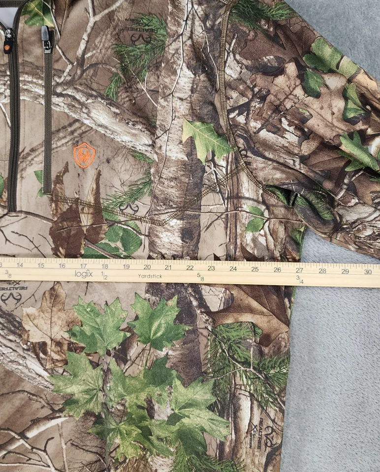 Game Winner Jacket Mens 2XL Realtree Xtra Camouflage 1/2 Zip Outdoor Hunting - Image 4 of 4
