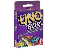 UNO Flip Kartenspiel Mattel Games – Spielkarten, Spaß für Familie & Freunde