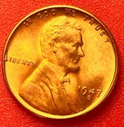 1947-S Lincoln Wheat Cent Penny GEM RD BU From an Original Bank Roll