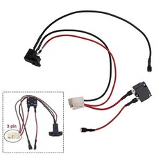 Kinder Elektroauto Ladebuchse Ersatz 6V 12V 24V 3 Pin Port