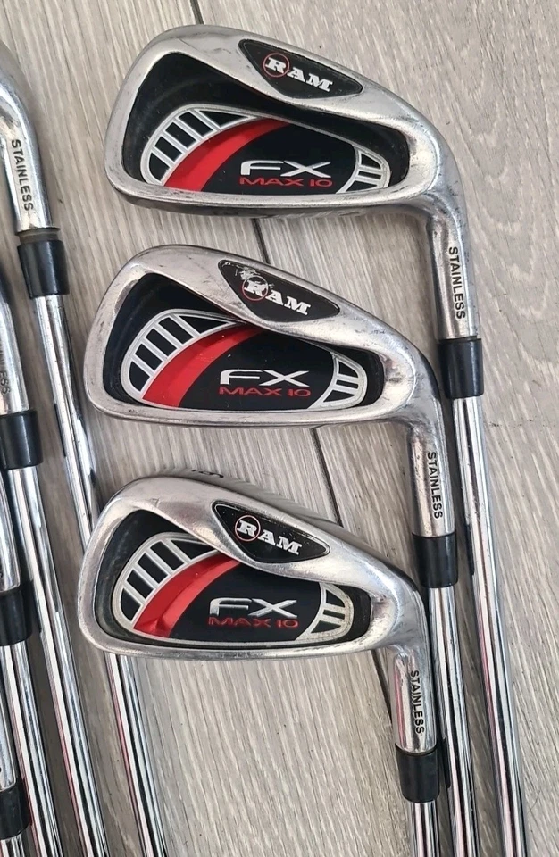 RAM Golf FX MAX10 Irons 4-PW Regular Flex Right Handed Golf Iron Set - Image 3 of 4