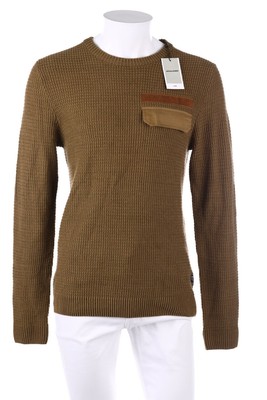 JACK & JONES crewneck pullover L camel NEW#7766
