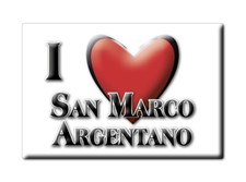 Calamita San Marco Argentano (CS) - Calabria Magnete Da Frigo Souvenir Italia