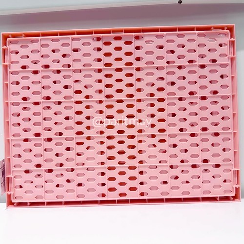 Target Bullseye's Playground Pink Collapsible Crate 297 oz. 10"W x 5.5"H (NEW) - Picture 4 of 4
