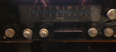 McIntosh MX112 Stereo Tuner Preamplifier - AS IS