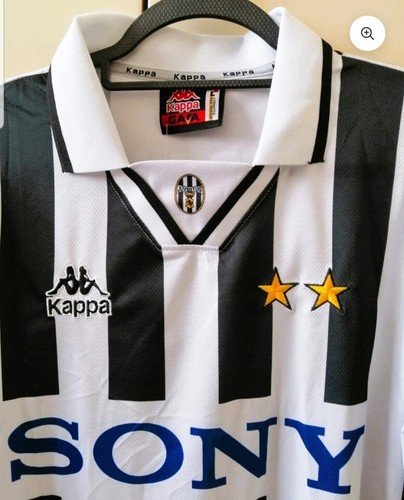 Maglia JUVENTUS ZIDANE 21 96 97 CALCIO CAMISETA SHIRT KAPPA IBRA SONY FERRARA - Foto 4 di 7