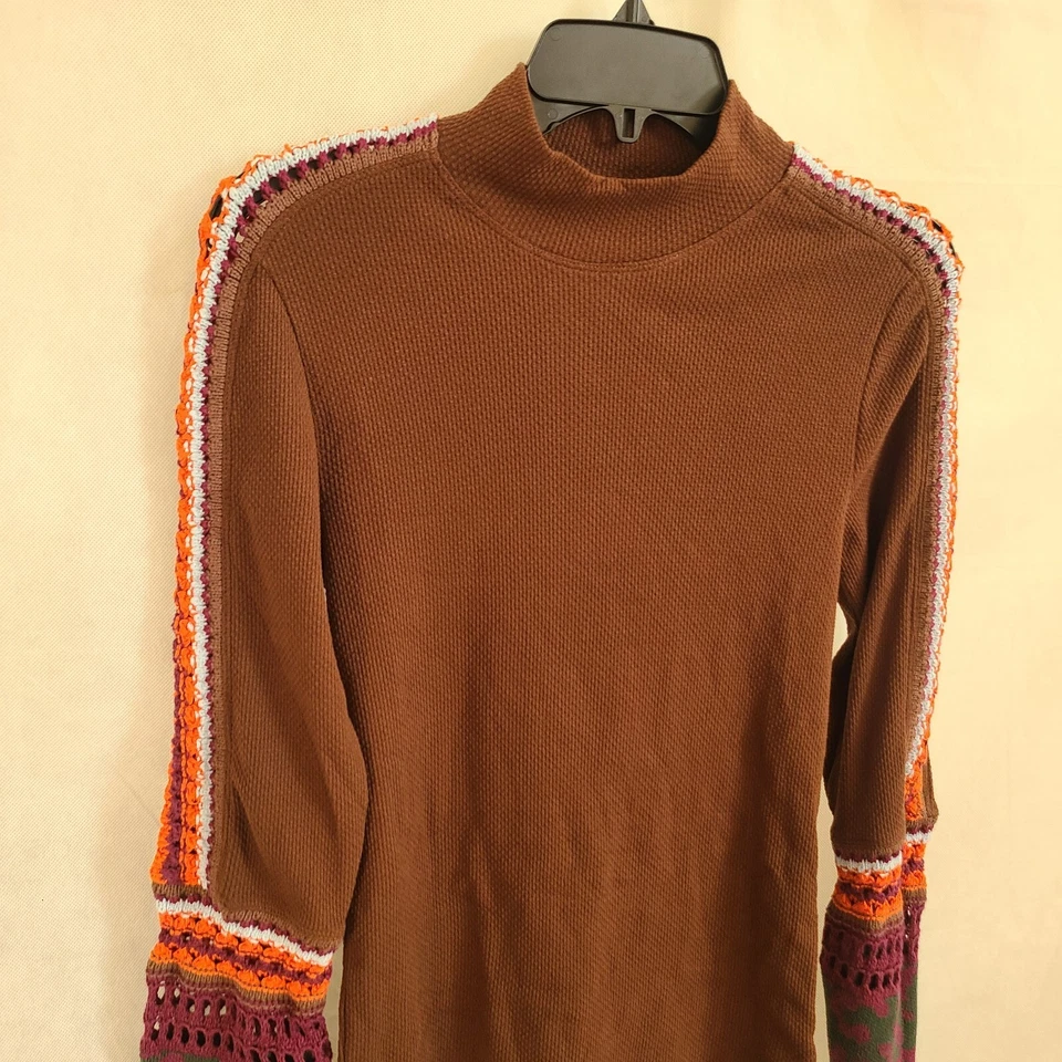 Free people Mujer Talla Mediana Switch it Up Top Térmico Puño Crochet Foto 4 de 4