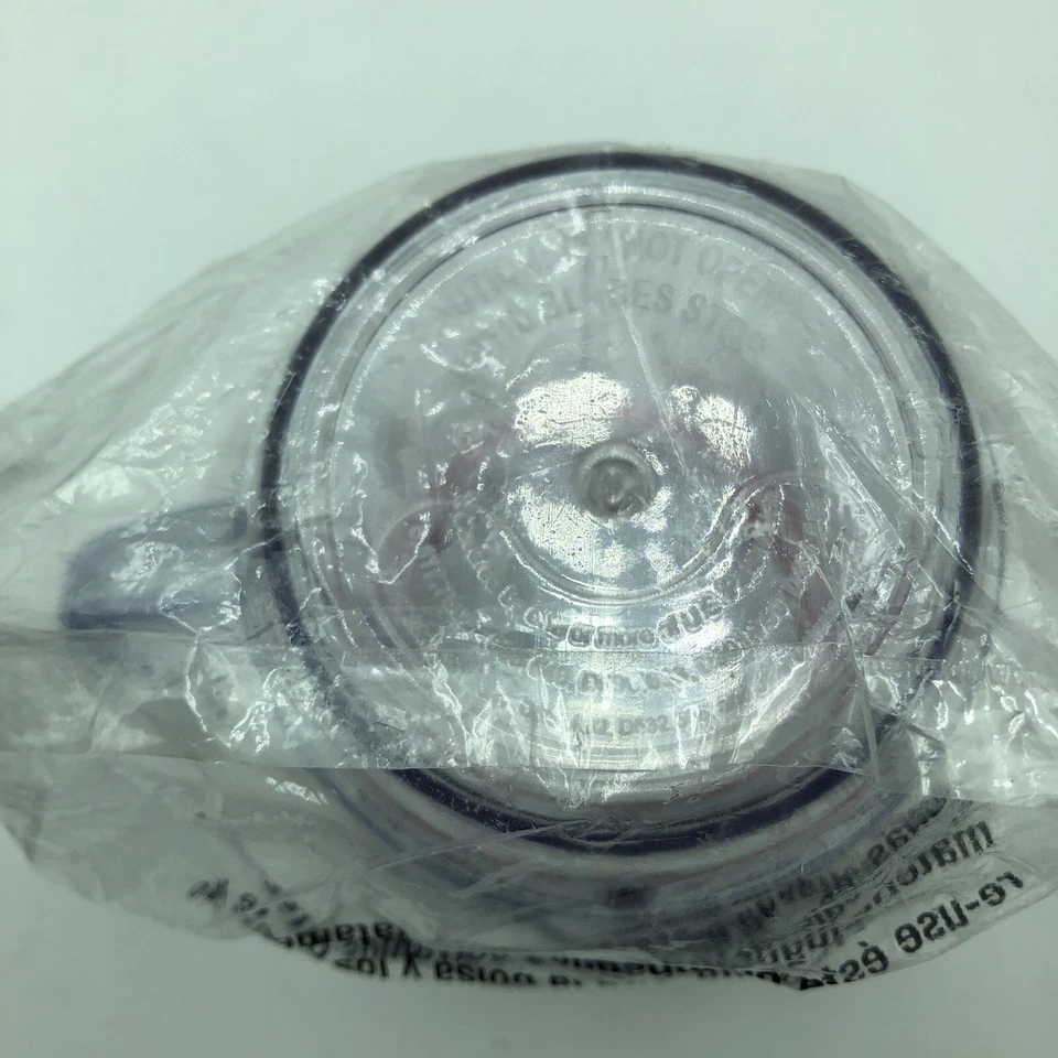 Magic Bullet Large 16oz Handled Cup Red Sipper Lid Rim Ring - Image 3 of 4