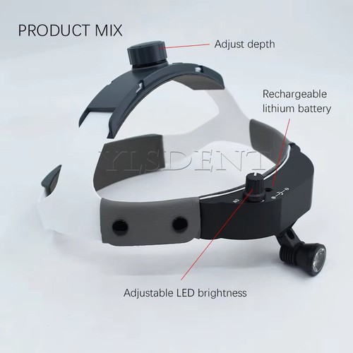 Ajustable Dental LED Headlamp Medical Surgical Headlight Head Light Lamp - Picture 6 of 14