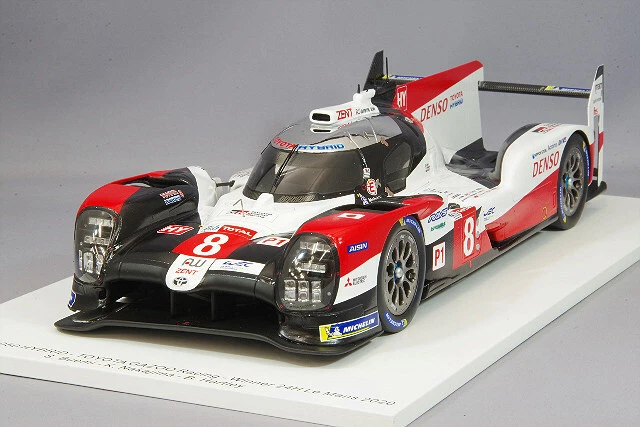 Spark 18LM20 1/18 TOYOTA TS050 HYBRID NO.8 GAZOO RACING WINNER 24H LE MANS 2020