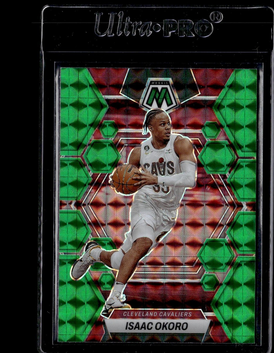 2022-23 Panini Mosaic Green #45 Isaac Okoro | eBay