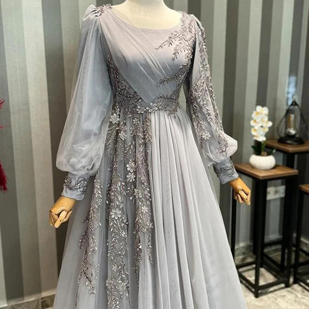 elegant muslimah dress Women's Muslim Butterfly Abaya Robe Dress - Elegant Islamic Long Dress with Flared Hem, Non-Stretchy Fabric for Daily, Wedding, Travel