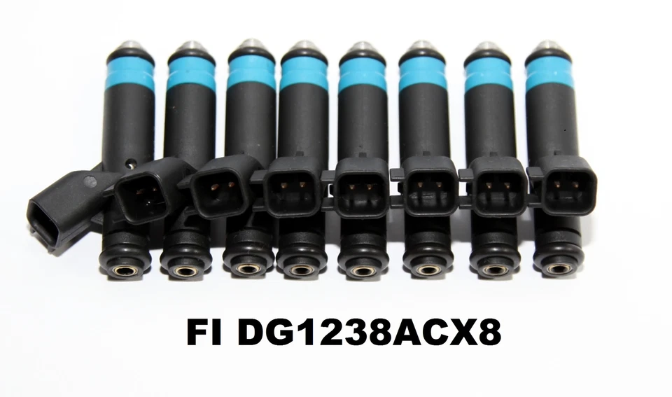 Inyectores de combustible para Dodge RAM 1500/RAM 2500/RAM 3500 2003 5,7 L V8 1 JUEGO = 8 piezas Foto 2 de 4