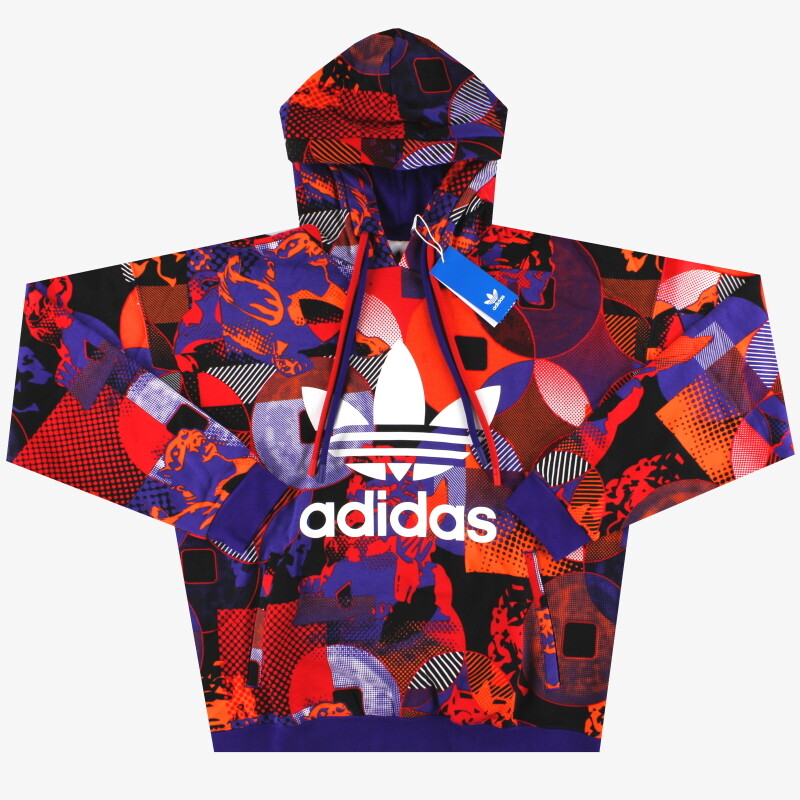 Adidas CNY Hoodie Purple Orange White | eBay