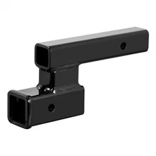 CURT 45798 Receiver Hitch Adapter (2" Shank, 4" Drop, 7,500 lbs.)