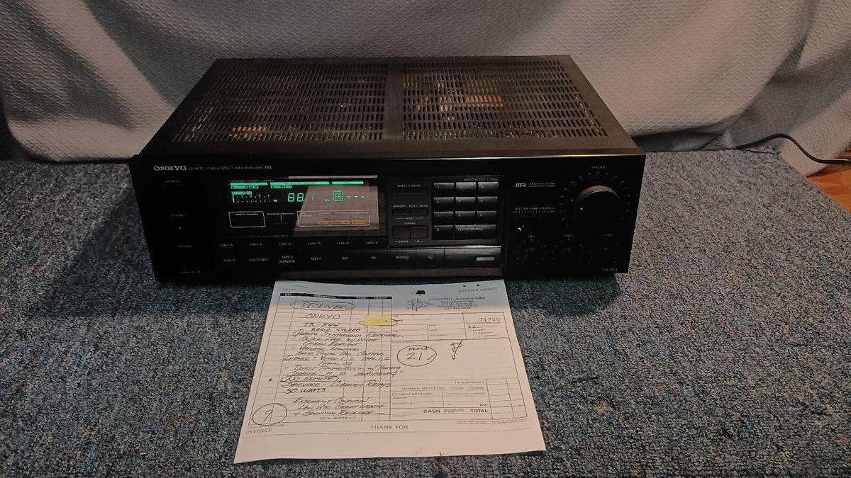 Onkyo TX-844 Stereo Receiver (Pro Serviced) | eBay