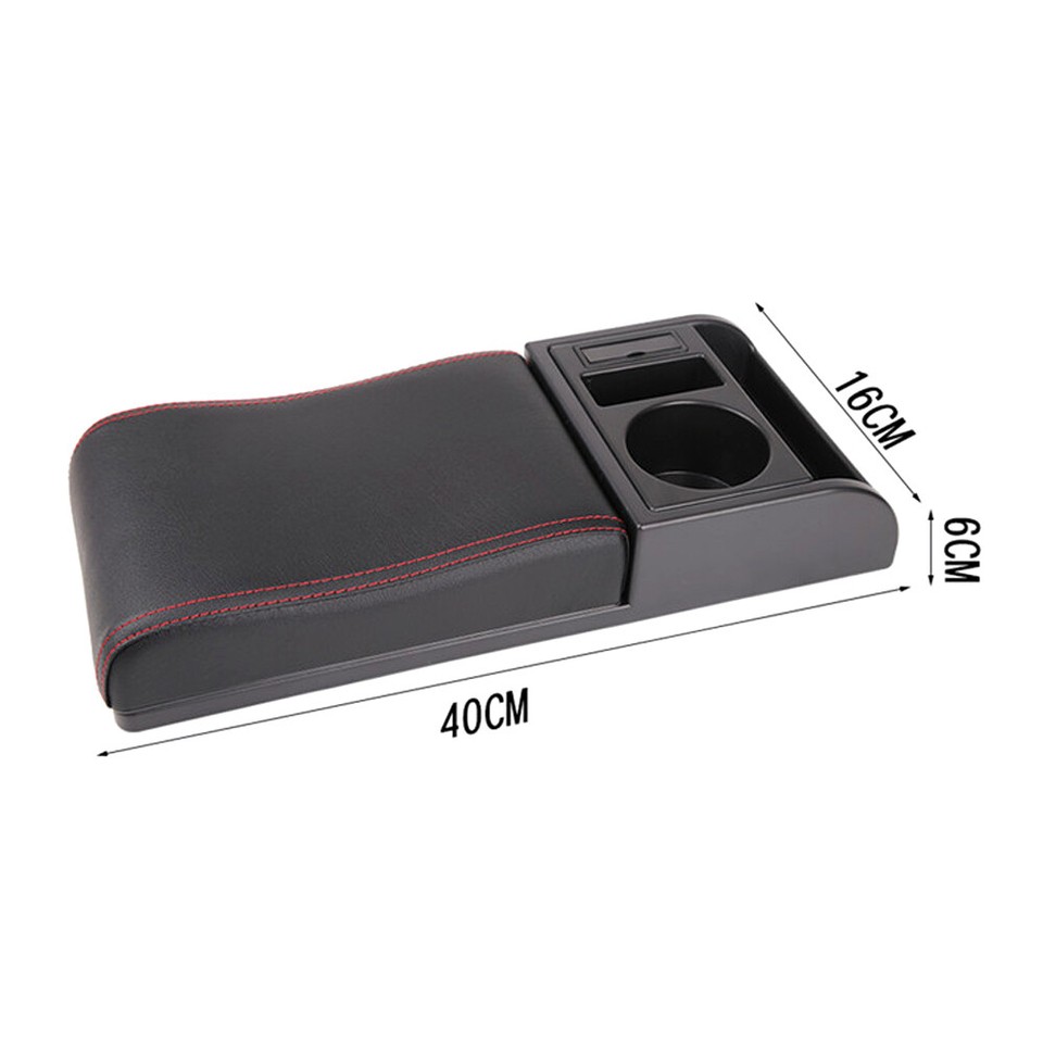 Car Armrest Cover Cushion Multifunction Auto Center Console Armrest