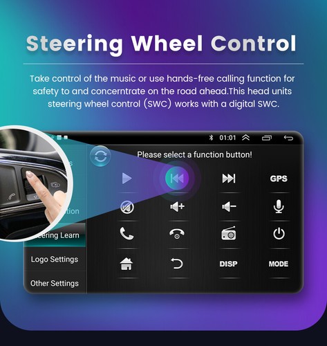 9"Android 13 Autoradio Carplay GPS SAT Navi DAB WIFI For Toyota Verso 2009-2018 - Bild 5 von 12