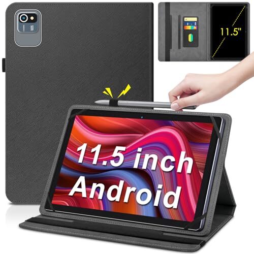 Universal 11.5 inch Tablet Case, Leather Protective Cover for 11.5-12 Inch - Picture 2 of 8