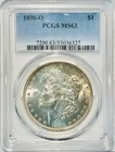 1890 O Morgan Silver Dollar PCGS MS63