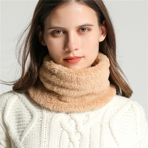Winter Neck Warmer Gaiter Thick Fleece Warm Windproof Ski Face Scarf Cover Mask - Picture 7 of 23