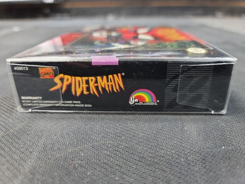 Spiderman Spider-Man Super Nintendo SNES Complete In Box CIB Great Shape Poster - Picture 4 of 6
