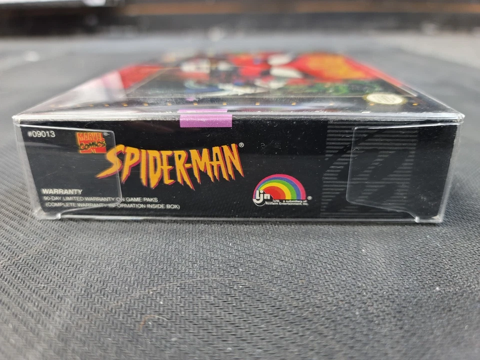 Spiderman Spider-Man Super Nintendo SNES Complete In Box CIB Great Shape Poster - Image 4 of 4