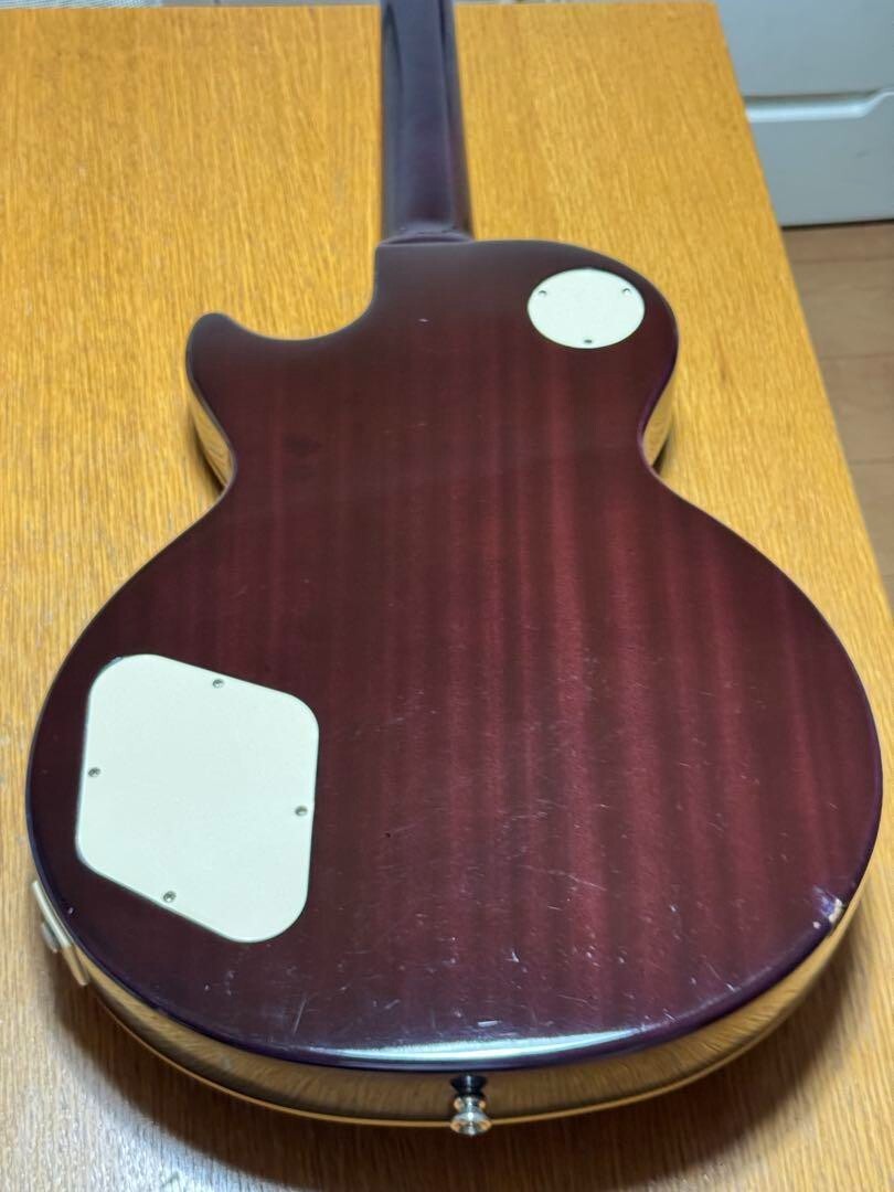 Epiphone Les Paul Plus Top パープル Epiphone Les Paul Plus Top Electric Guitar Purple Flame