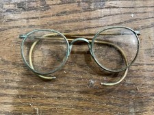 Vintage antique Bausch  Lomb Ful-Vue 23 Safety Glasses Steam Punk Very Used