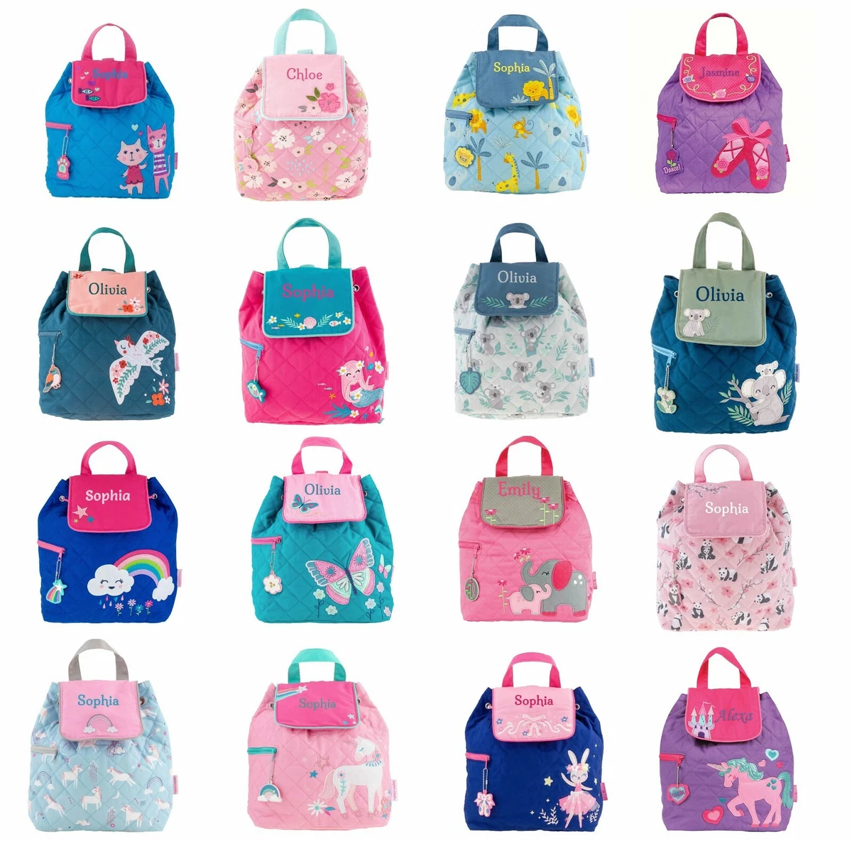 Nursery backpack girl sales