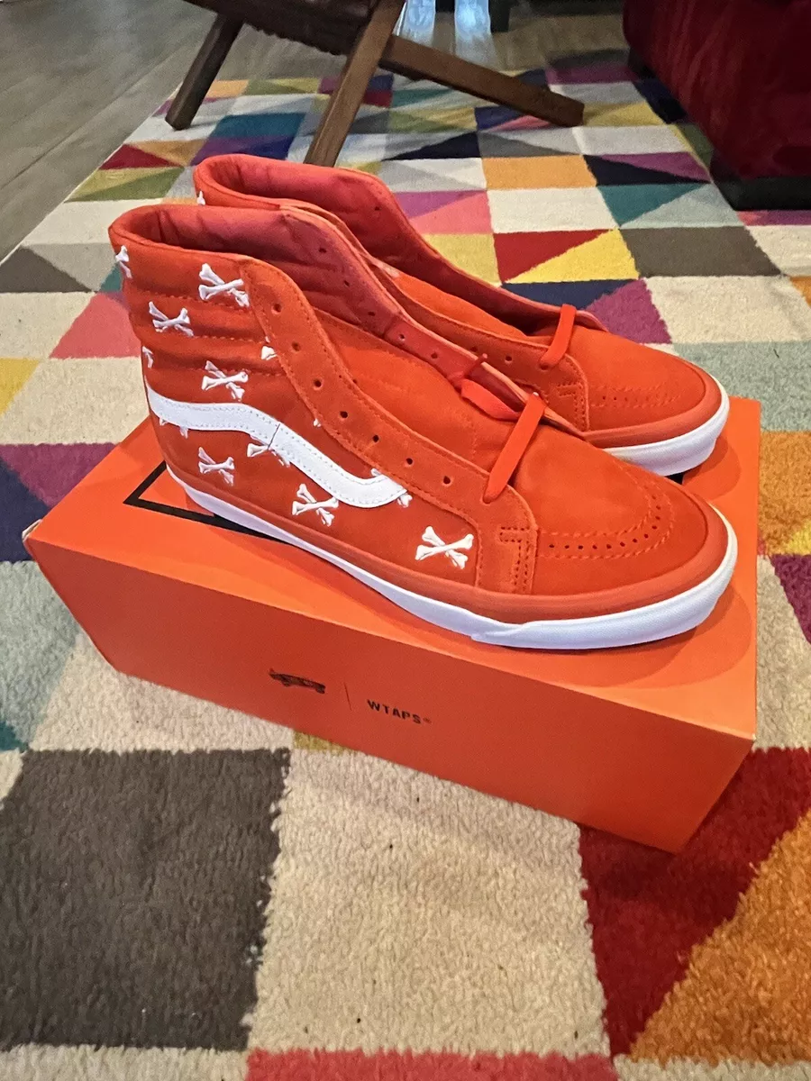 トライアスロン WTAPS × Vans Vault Sk8-Hi LX Orange - 靴