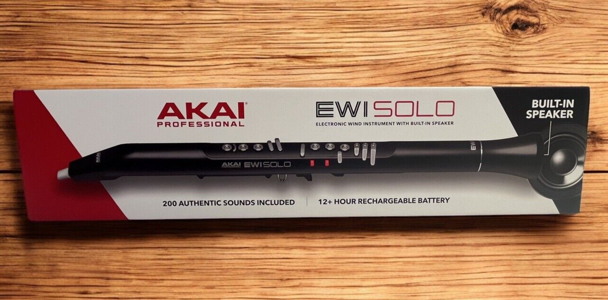 Akai Pro EWI Solo Electronic Wind Instrument Built-in Akai Pro EWI Solo Electronic Wind Instrument Built-in