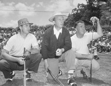 Sam Snead, Bing Crosby, And Albert 