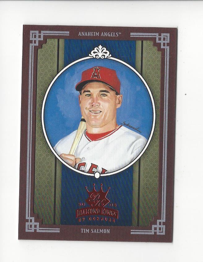 2005 Diamond Kings Baseball Framed Red Parallel Singles - You Choose