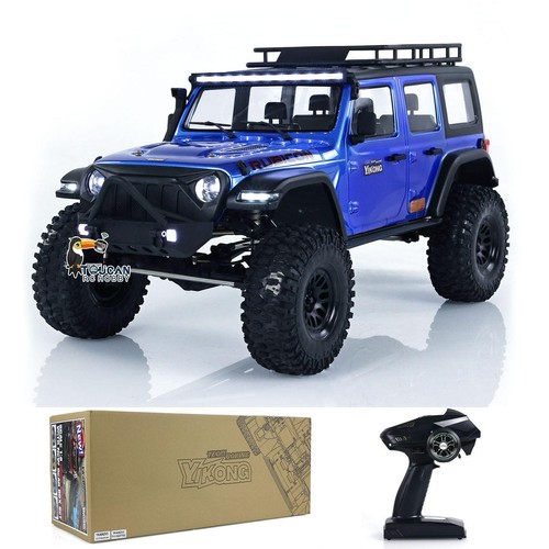1/8 4WD YK4082-V3 RC Rock Crawler Auto 4x4 Fernbedienung Klettern Auto W/Licht - Bild 2 von 12