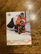 2001-02 Upper Deck Hockey Card #130 Roman Cechmanek Flyers 