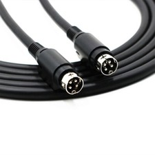 Robusts Constructions 4Pin DIN Speakers Cable For R1700BTR1600TIII Long Last Use