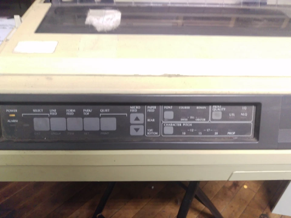 OKI Microline 395 GE8286A 24 Pin Dot Matrix Printer - Image 2 of 3